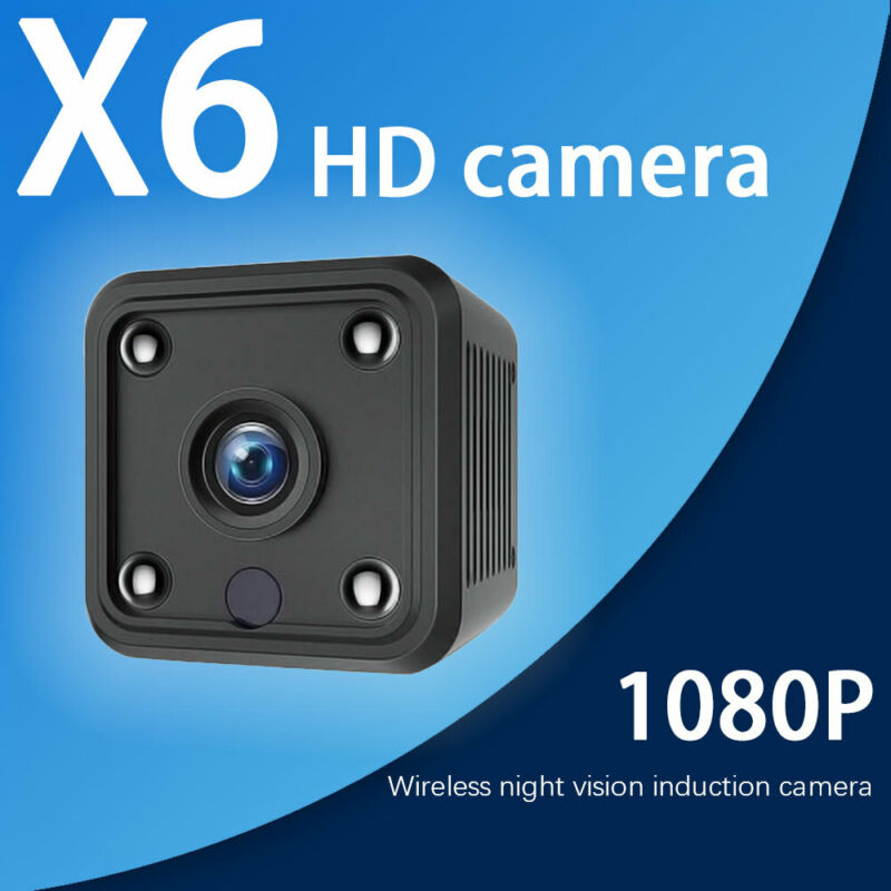 HD 1080P Mini Spy Wireless WIFI IP Camera Nanny Security Recorder Night Vision