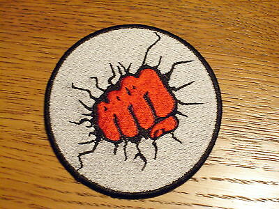 FIST THRU THE WALL Embroidered Patch